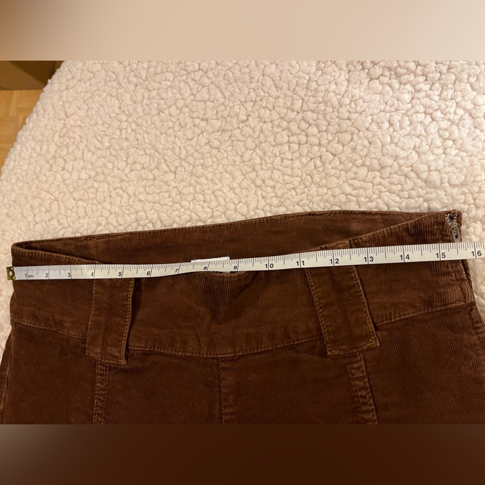 Urban Outfitters BDG corduroy flare bootcut pants. Side zipper. Brown. W29 / L32 - Picture 11 of 15